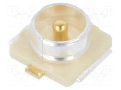 Productafbeelding van 1x Connector: (IPX/AMC) vrouwelijke connector 50Ω, mannelijk -R-(01), micro-connector
