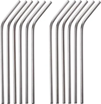 Obrázok produktu pre Sada opakovane použiteľných slamiek – reusable straw set – ekologická a štýlová