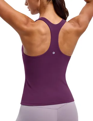 Produktbild von BAYDI Clouduxi Racerback Tanktop Damen mit Integriertem BH
