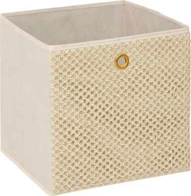 Produktbild von Aufbewahrung Korb Geflecht beige 31x31x31 cm