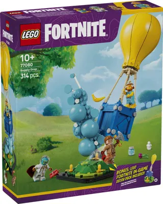 Produktbild von LEGO Fortnite Vorratslieferung - Spielzeug mit Minifiguren Fischstäbchen, Leviathan & Lebkuchenkanonier, Zubehör inkl. Schlürfsaft - Gaming Deko - Geschenk für Jungen, Mädchen ab 10 Jahren - 77080