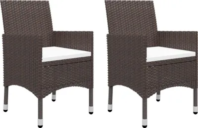 Produktbild von vidaXL 5-tlg. Garten-Essgruppe Braun