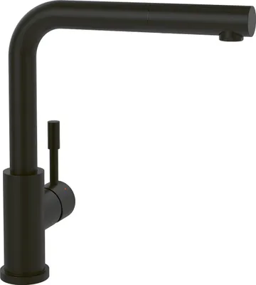 Produktbild von Villeroy & Boch Steel Shower, Küchenarmatur, Steel Shower Matt Black, 96970106 2% Skonto Hochdruckarmatur