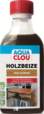 Produktbild von Aqua Clou Holzbeize 250 ml goldteak