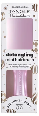 Produktbild von The Ultimate Detangler Mini-Haarbü rste aus Chrom, satinrosa