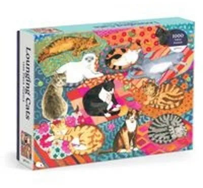 Image de Chats qui se prélassent. puzzle de 1000 pièces
