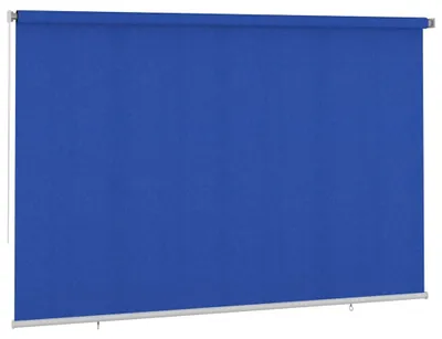 Produktbild von vidaXL Außenrollo 355 (B) x 230 (H) cm Blau HDPE