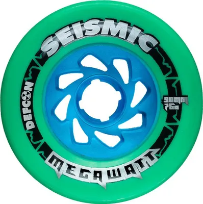 Zdjęcie produktu dla Kółka do deskorolki – Megawatt – 90 x 58 mm 76a – Mint Defcon – Whlmgwt90 76A – Seismic