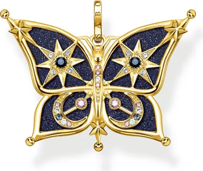 Produktbild von Thomas Sabo Charm Anhänger Schmetterling PE929-963-7