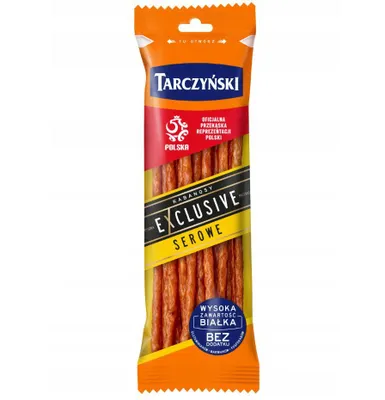Image de Tarczynski Kabanosy Exclusive Fromage Cabanossi 105 g Saucisse polonaise