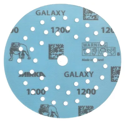 Immagine prodotto di Disco abrasivo adesivo GALAXY Grip Multifit 125mm K.1200 f.HO/Metallo/Pittura/Cu.