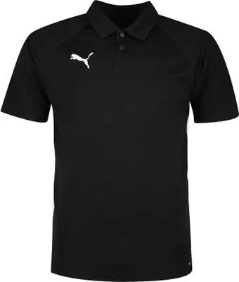Produktbild von Puma Teamliga Kurzarm-poloshirt Schwarz M Herren Schwarz M