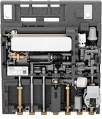 Produktbild von Danfoss EvoFlat 4.0 Wohnungsstation M2 49kW, 17,6 l/min für Flächenheizung, 1 Stk.