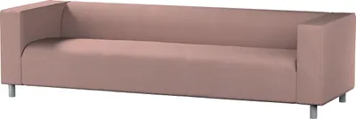 Produktbild von Dekoria Bezug für Klippan 4-Sitzer Sofa, altrosa, Bezug für Klippan 4-Sitzer