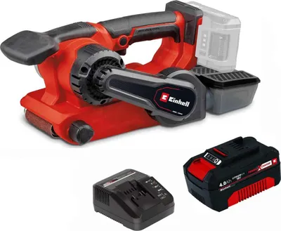 Produktbild von Einhell Professional 18V Bandschleifer TP-BS 18/457 Li BL Akku 4.0 Ah + 3x P80