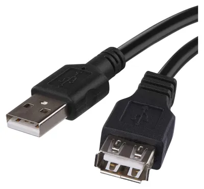 USB Kabel 2.0 A Stecker – A Steckdose 2m