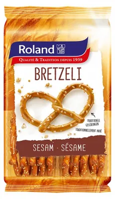 Obrázok produktu pre Roland Bretzeli so sezamovými semienkami chrumkavé, lahodné a zlatohnedé v rúre 100g