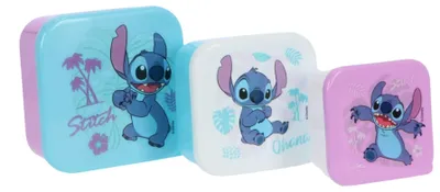 Image de Boîte à goûter Lilo & Stitch, 3 en 1