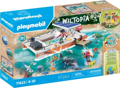Produktbild von PLAYMOBIL Wiltopia 71623 Korallenriff Plattform