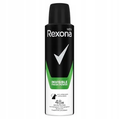 Obrázok produktu pre Rexona Invisible Fresh pánsky dezodorant v spreji 150 ml