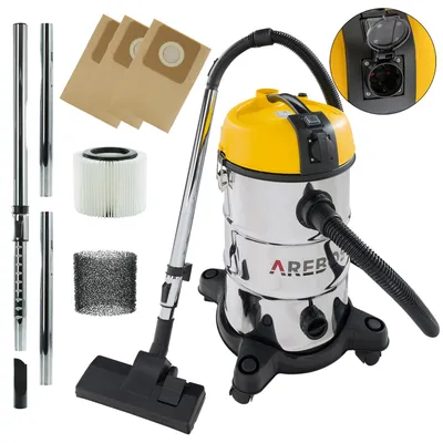 Produktbild von Arebos Industriestaubsauger 1300W, 30L, Gelb