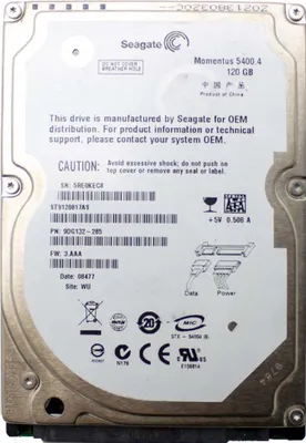 Immagine prodotto di Hard Disk 120gb Hdd Seagate Sata 2,5" St9120817as Interno Notebook Laptop Pc