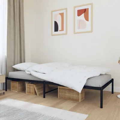 Obrázek produktu pro Maison Exclusive - Kovový rám postele, černý, 100 x 190 cm