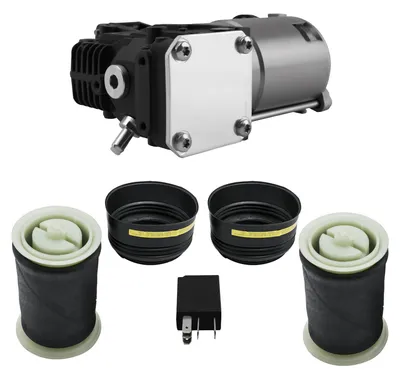 Produktbild von 2X Luftfederung hinten + Kompressor for BMW X5 E70 X6 E71 E72 37206859714