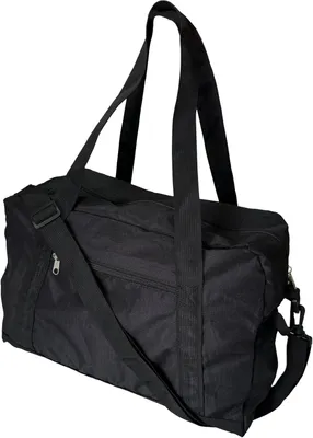 Image de Sac de sport 25L, unisexe, noir, idéal pour le sport et les voyages