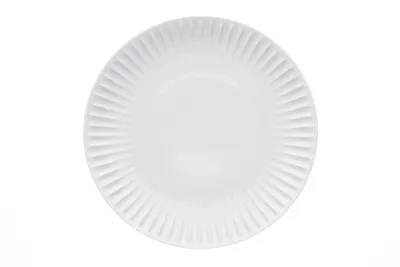 Produktbild von Flache Schale, 30 cm, weiß, Ribby, tschechisches Porzellan, G. Benedikt