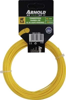 Image de Fil de coupe-bordure rond en nylon 2,0 mm × 15 m