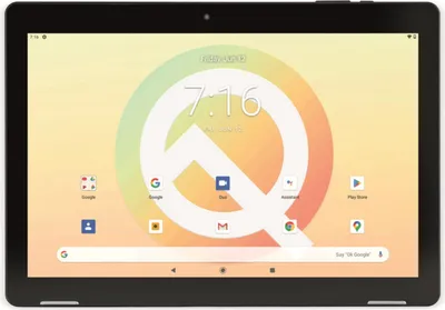Produktbild von Hannspree HANNSpad Apollo 2, 25,6 cm (10.1"), 1280 x 800 Pixel, 32 GB, 3 GB, Android 10, Schwarz