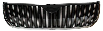 Kühlergrill Sportgrill Gitter Grill Chrom passend für Skoda Superb II 3T 2008-13 – Produktansicht