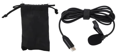 Obrázek produktu pro Akční kamera s klopovým mikrofonem a rozhraním USB-C pro DJI OA2, OA3 a MC490