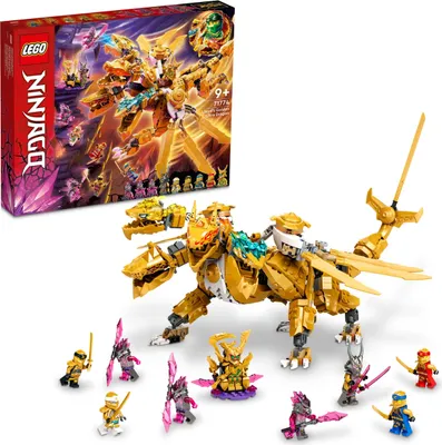 Obrázok produktu pre Stavebnica LEGO NINJAGO 71774 Lloydov zlatý ultra drak (989 dielikov)