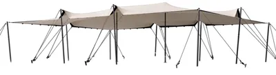 Produktbild von TOOLPORT Professional Stretchzelt 7,5x10m mit Aluminiumgestänge wasserdicht für Events und Outdoor Einsätze