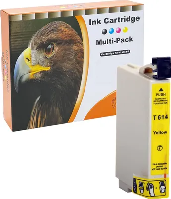 Produktbild von D&C Tintenpatronen ersetzt Epson T614  Yellow