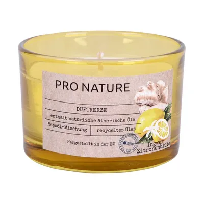 Immagine prodotto di Candela profumata Pro Nature - 58x86mm fiori di zenzero e limone