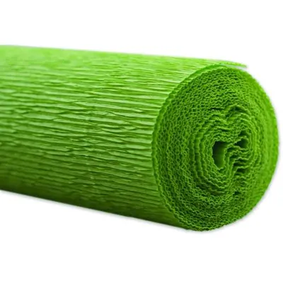 Produktbild von Gärtnerkrepp 50x250cm 128g/qm grasgrün