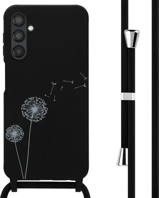 Produktbild von imoshion SilikonHülle design mit Band Samsung Galaxy A25 (5G) - Dandelion Black