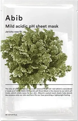 Obrázek produktu pro Hydratační plátýnková maska Jericho Rose Fit (Mild Acidic pH Sheet Mask) 30 ml