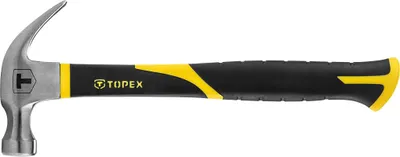 Immagine prodotto di Martello da carpenteria TOPEX, 450 g, manico in fibra di vetro