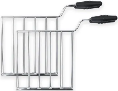 Obrázek produktu pro Smeg TSSR01, Rošt na sendviče, Nerezová ocel, Smeg, Plast, Ocel, TSF01 TSF03, 2 kusů