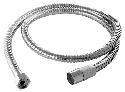 Produktbild von Duschschlauch 120 cm mit Luftsprudler und Metallschlauch