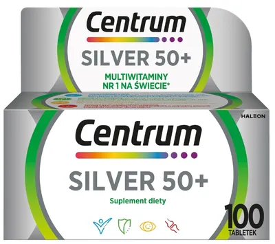 Image de Centrum Silver 50+, 100 tablettes