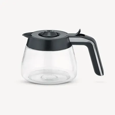Produktbild von SEVERIN Glaskanne für FILKA GK 5553  aus Glas, schwarztransparent Glaskanne  Kanne  Kaffeekanne  Kanne Filka  Glaskanne Filka  Kaffeekanne Filka