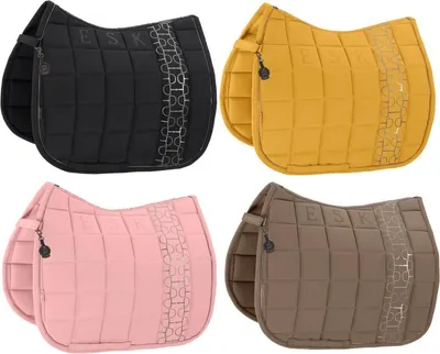 Produktbild von Eskadron Platinum Schabracke " BIG SQUARE SOFTSHELL " Form - Dressur Farbe - soft rouge