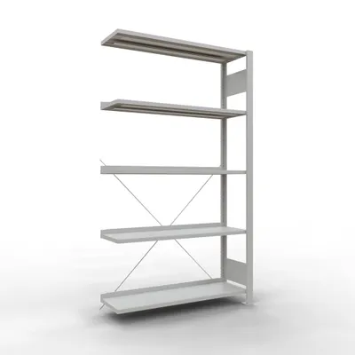 Produktbild von Büroregal Stecksystem Anbauregal - 1800x1000x300 mm, Typ 85 kg