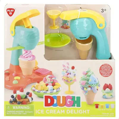 Produktbild von Playgo 39621 Ice Cream Knetmasse Mehrfarbig Kinder Mehrfarbig One Size