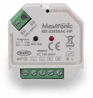 Immagine prodotto di LED CONNEX DALI2Phase 2303SAC-HP Attuatore dimmerabile con controllo di fase del bordo d'uscita 100-240V AC